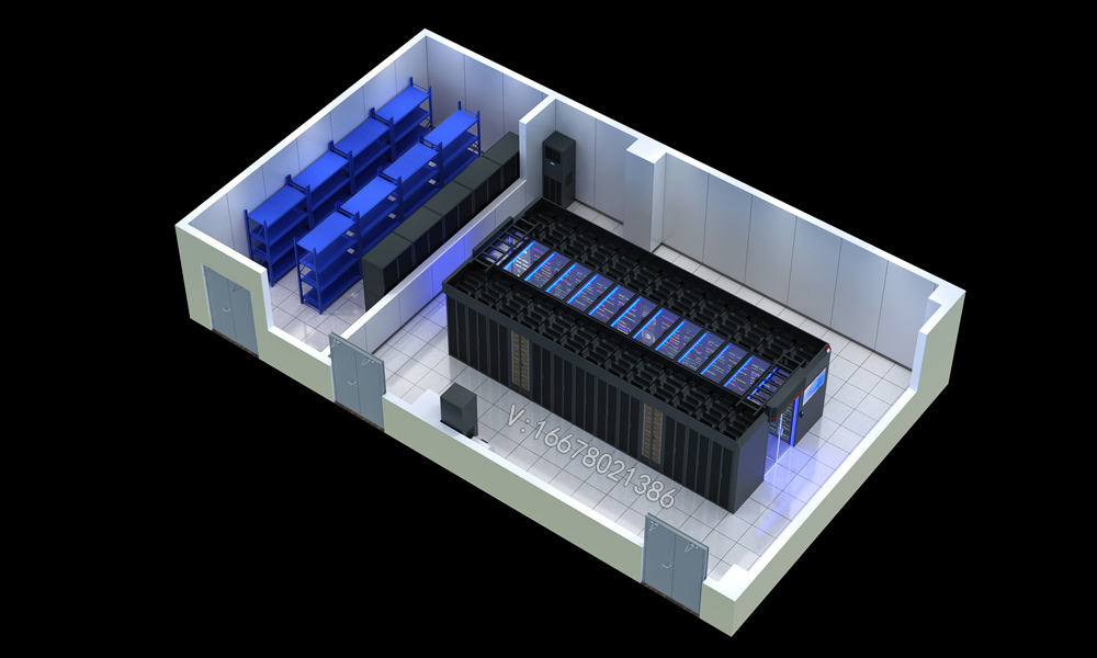 昆明立体户型图渲染|机房配电室|开闭站效果图制作