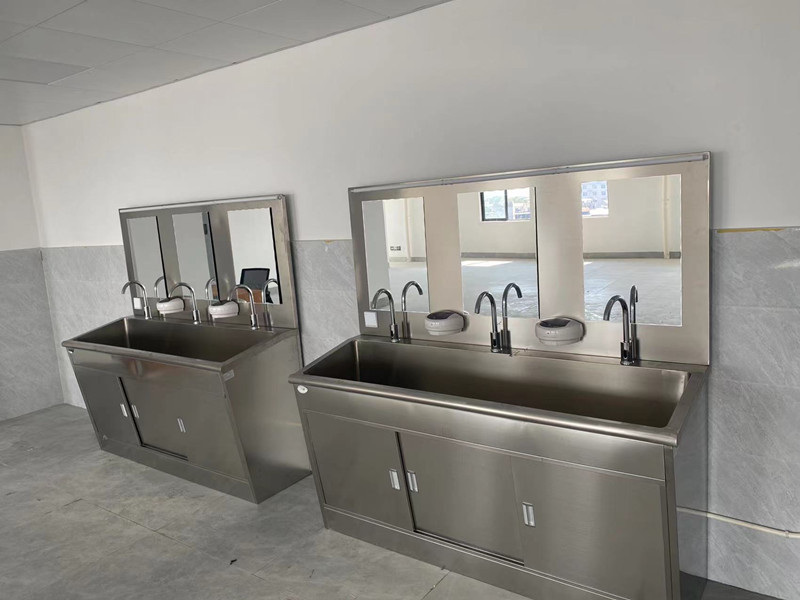 不锈钢洗手池不锈钢高背板