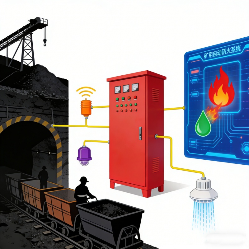 普思矿用智能灭火系统：适配复杂矿下环境，矿业消防升级之选