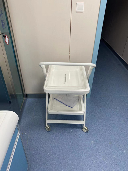 转运车清洗设备手拖车  胃肠镜小推车