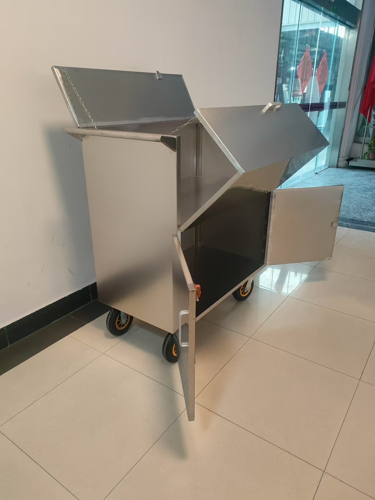 下送车供应室污物回收车