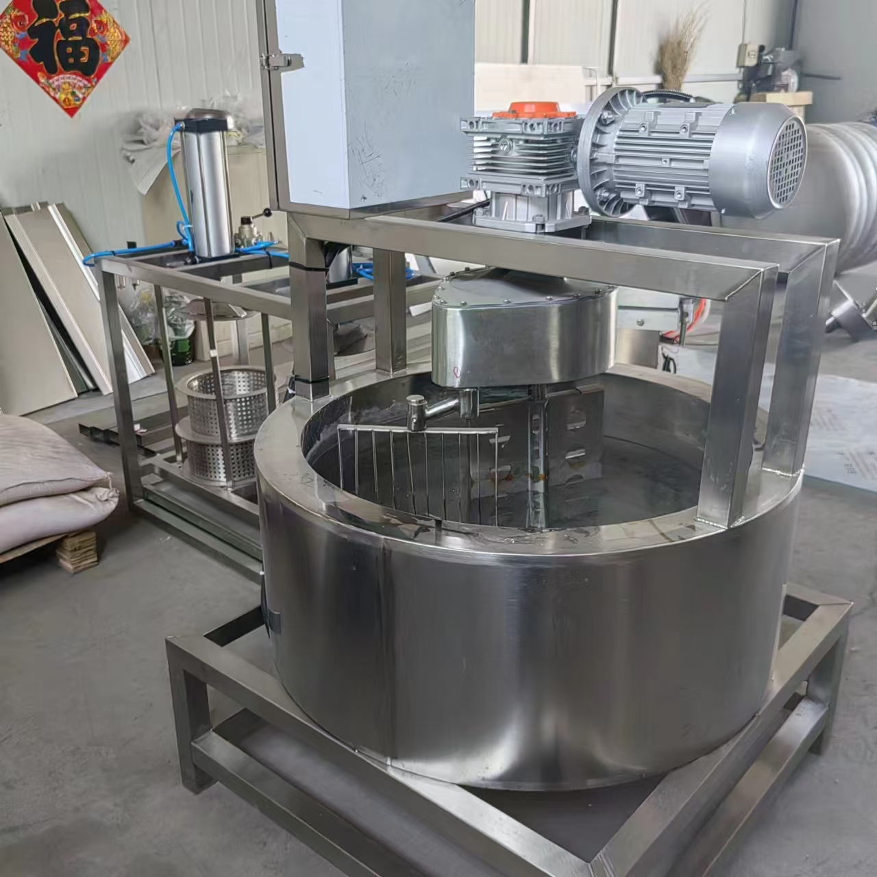 全自动奶疙瘩搅拌成型槽干酪成套加工生产线硬质奶酪发酵槽凝乳槽