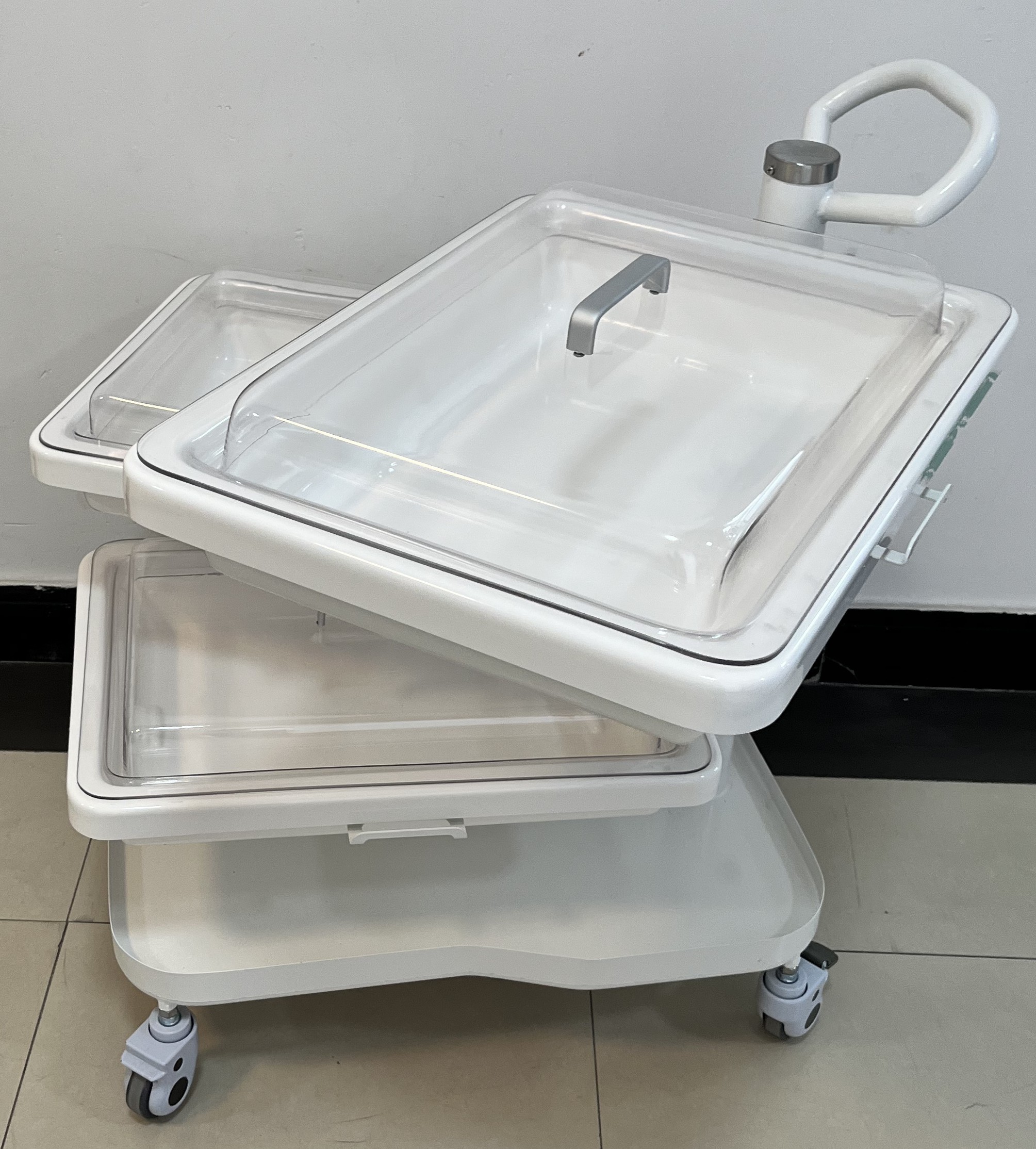 旋转式内镜转运车厂家供应胃镜转运小推车内窥镜运转车