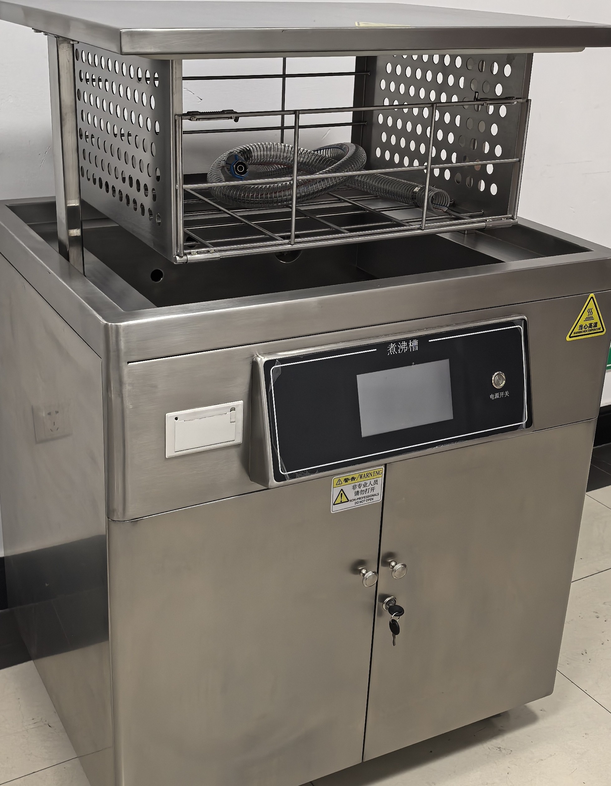 煮沸机 304不锈钢双层制作 微电脑控制程序