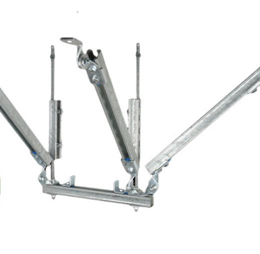 抗震支架 电缆桥架侧纵向成品支吊架 图纸深化定制安装