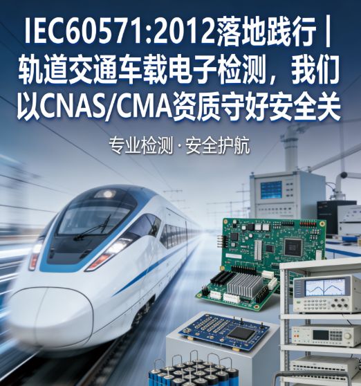 IEC60571轨道交通车载电子设备检测