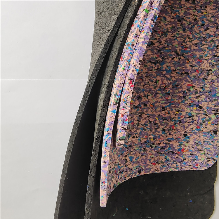 聚氨酯橡胶减震垫浮楼板单面凹橡胶隔声减震垫工厂