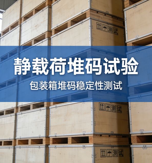 静载荷堆码试验保障包装运输安全的关键检测