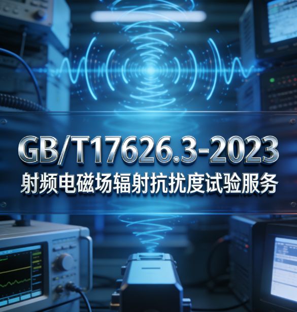 GB/T17626.3-2023射频电磁场辐射抗扰度试验服务
