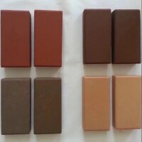 透水烧结砖 景观用陶土砖 多种规格颜色 简约现代风格