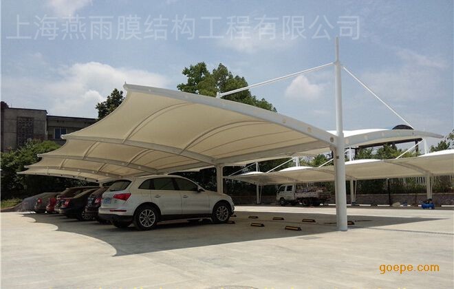 求购客户商-双开汽车遮阳停车棚-上海燕雨膜结构快速上门安装