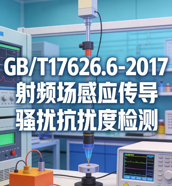 GB/T17626.6-2017射频场感应传导骚扰抗扰度检测