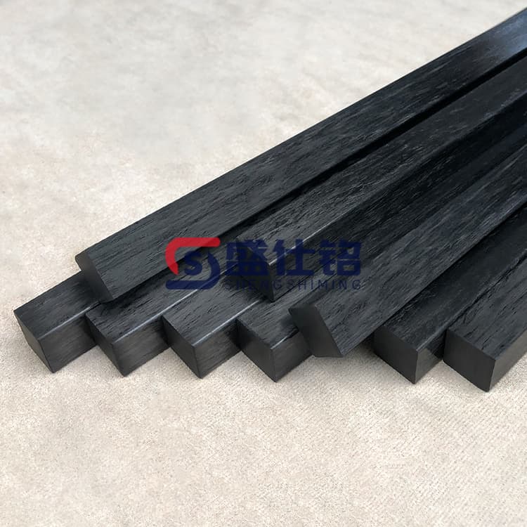 高刚性碳纤维方棒 轻量化承重 适用于机械支架/自动化设备框架