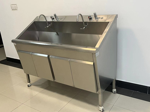 洗手池 304不锈钢材质多人位洗手池