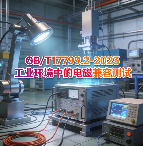 GB/T17799.2-2023工业环境中的电磁兼容测试