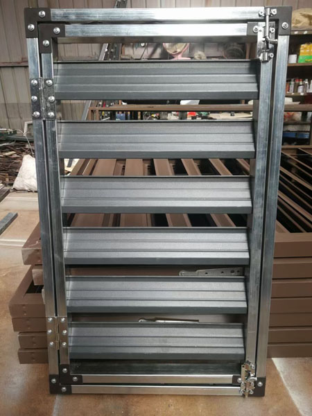 电动锌钢百叶窗，手动金属百叶窗厂家，护栏任丘生产厂家