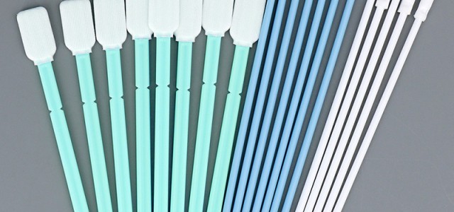 源头厂家大量生产供应出口多种类无尘净化工业棉签清洁擦拭棒！