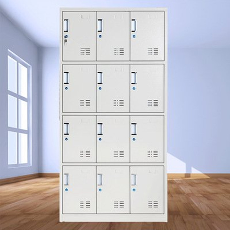 12门钢制储物柜更方便物品的整理存放