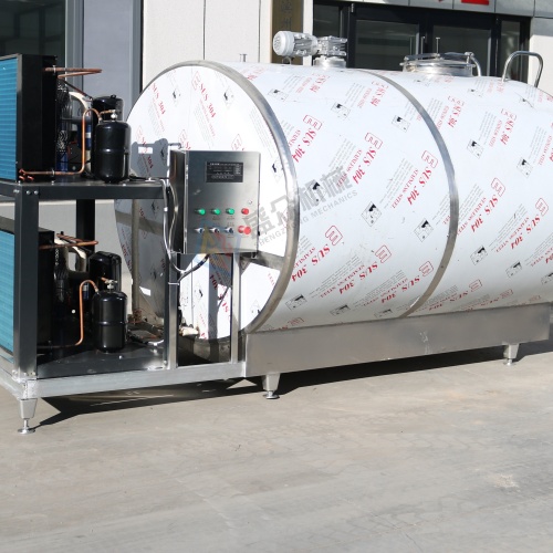 全自动牛奶制冷罐 小型牧场鲜奶冷却冷藏罐价格