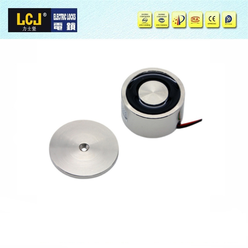 LCJ力士坚电磁吸MC38-21应用于各类储物柜、消防窗等