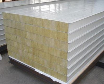 仓库围护专用彩钢岩棉复合板，防潮防火承重强
