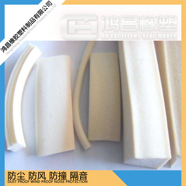 大量供应 硅胶密封条 硅胶海绵发泡条 耐高温胶条