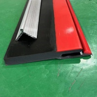 矿用防溢裙板 150*16mm 聚氨酯复合橡胶 双层密封防溢