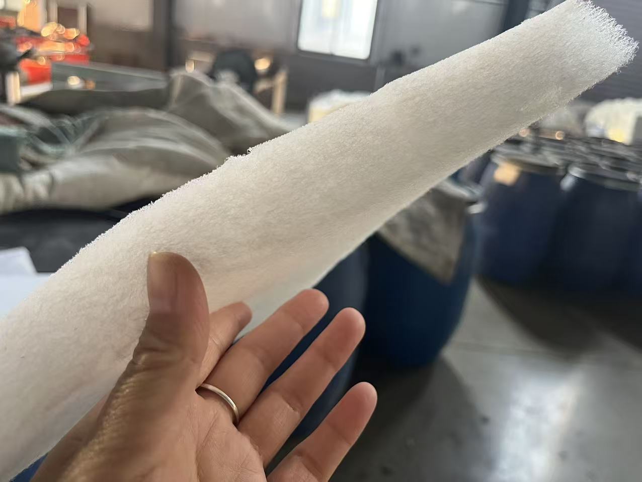 喷漆房顶棚过滤棉双层立体胶环保不掉毛