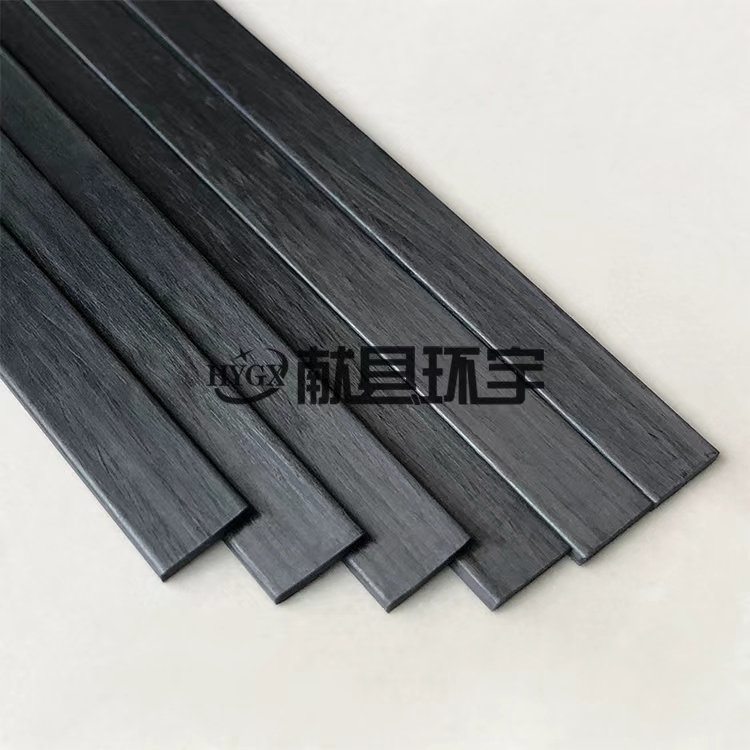 碳纤维扁条 轻质抗弯运动器材弓片撑片专用碳纤型材