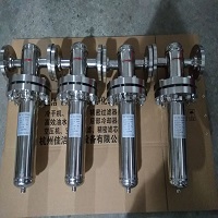 不锈钢管道过滤器 不锈钢除菌过滤器 空压机蒸汽管路除杂器