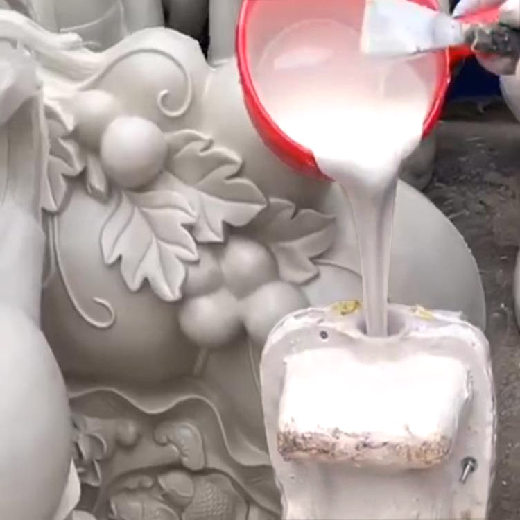 园林水泥雕塑翻模用RTV2液体模具硅胶