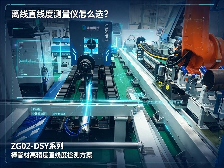 离线直线度测量仪怎么选？棒管材高精度直线度检测方案