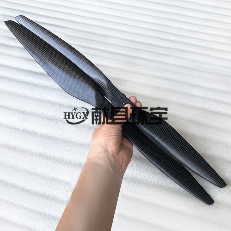 全碳纤维无人机螺旋桨 测绘航拍机型桨叶 高刚性形变微小