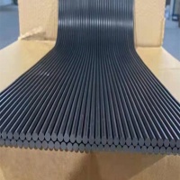 输送倒料槽加装挡尘帘防止漏料抑尘 6mmPVC胶柱防尘帘